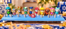 Paw Patrol full patrol menorah with pup figures