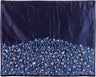 Emanuel Pomegranate Embroidered Plata Cover- Blue (EM-PCD3)