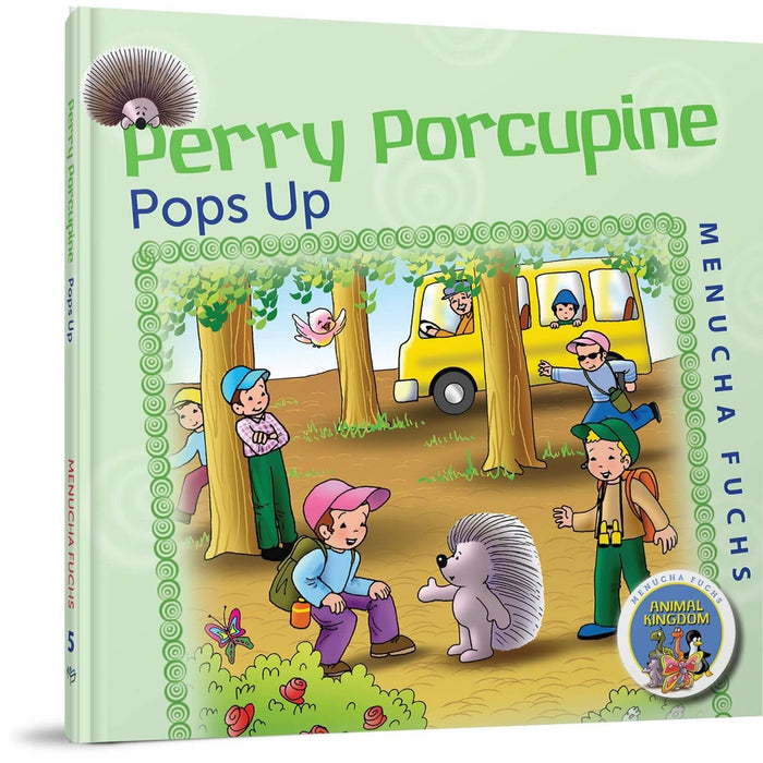 Perry Porcupine Pops Up — Menucha Fuchs hardcover | Judaica Square Lakewood