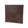 Brown Pitum Haktores prayer book with decorative embossed cover
