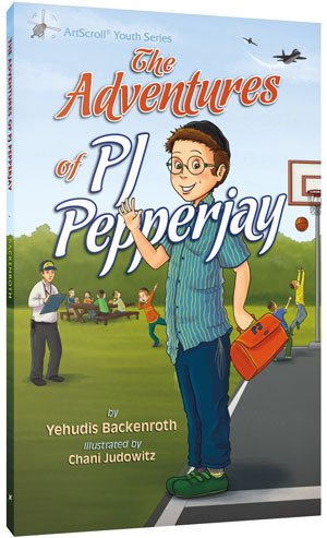 Children's paperback of The Adventures of PJ Pepperjay by Yehudis Backenroth and Chani Judowitz
