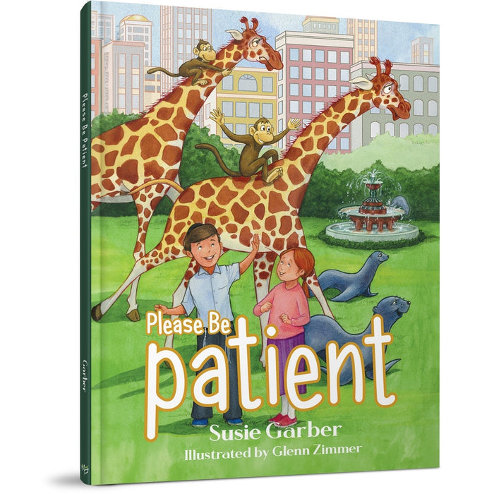 Please Be Patient — Susie Garber hardcover | Judaica Square Lakewood
