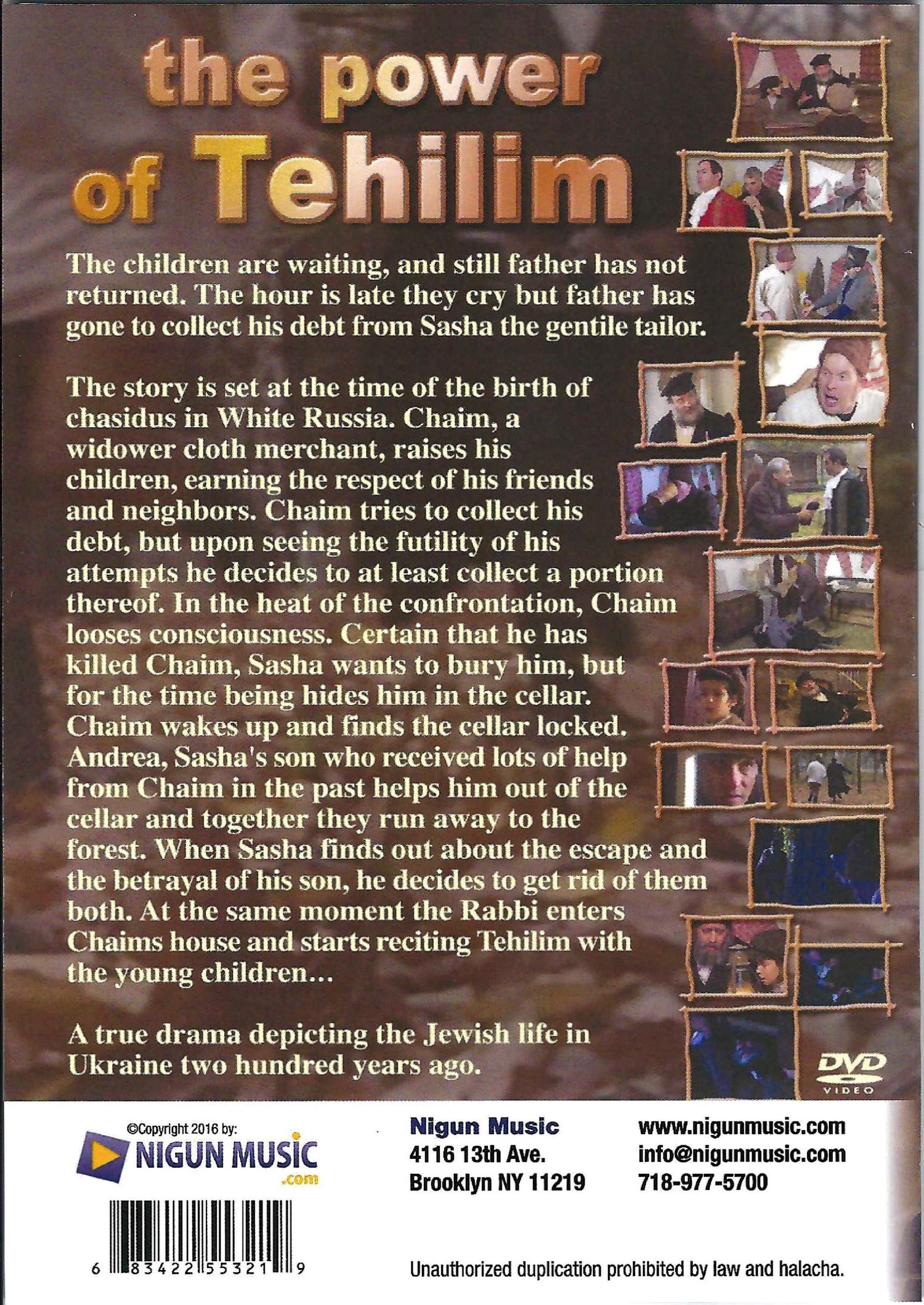 Grovais - The Power of Tehilim (DVD) — Jewish music DVD | Judaica Square Lakewood