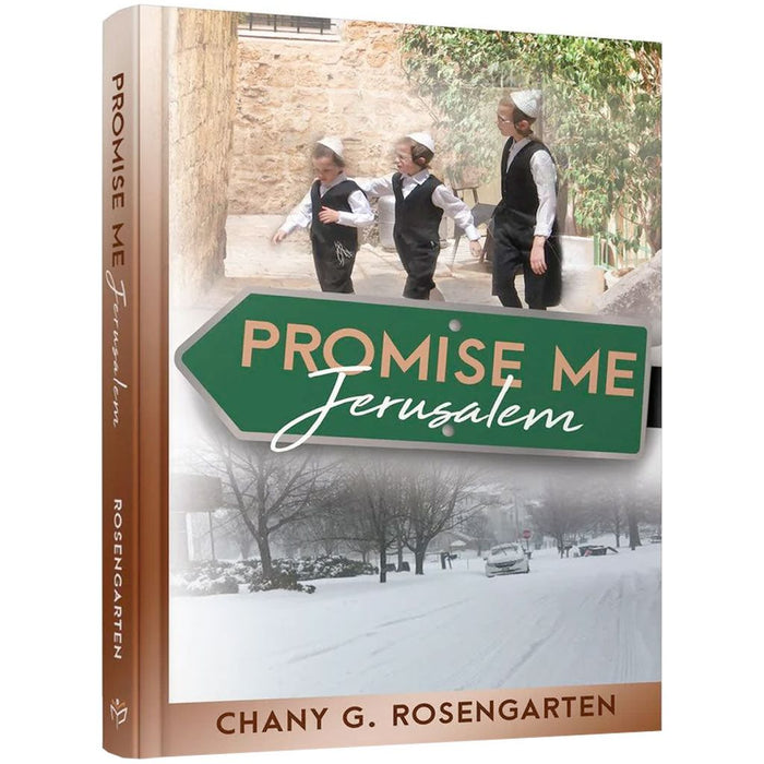 Promise Me, Jerusalem — Jewish Novel hardcover cover | Judaica Square Lakewood