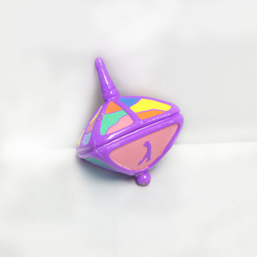 Rite Lite Purple Clay Dreidel