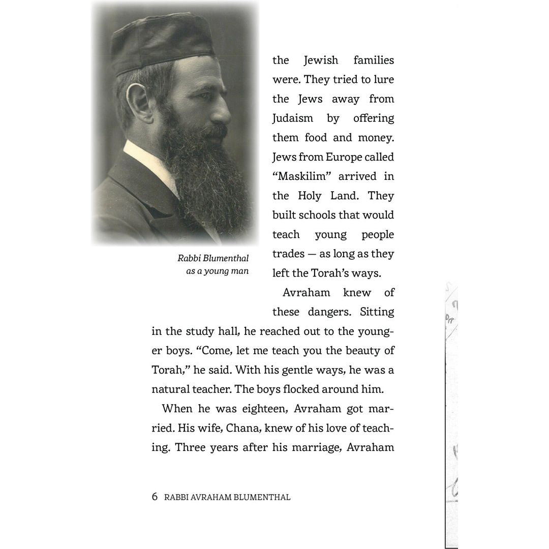 Rabbi Avraham Blumenthal: Father of Orphans