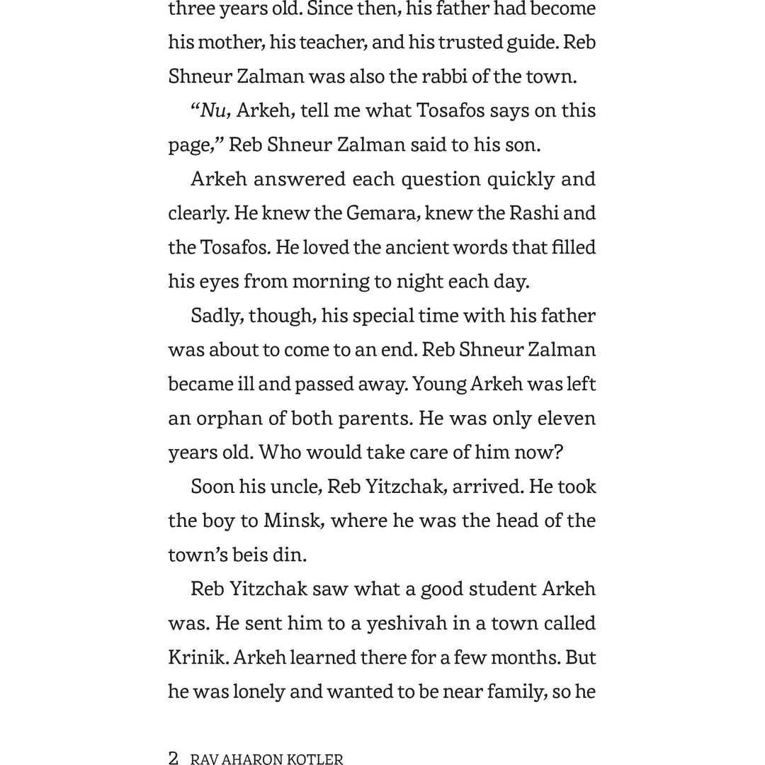 Rav Aharon Kotler: Builder of the Torah World: NOT AVAILABLE — Menucha Publishers | Judaica Square Lakewood
