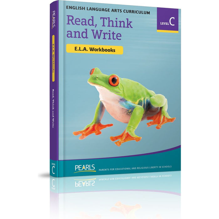 Read, Think, Write Level C — Pearls school workbook | Judaica Square Lakewood
