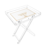 Rectangular Acrylic Folding Menorah Table — Style 102