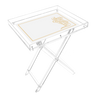 Rectangular Acrylic Folding Menorah Table — Style 108