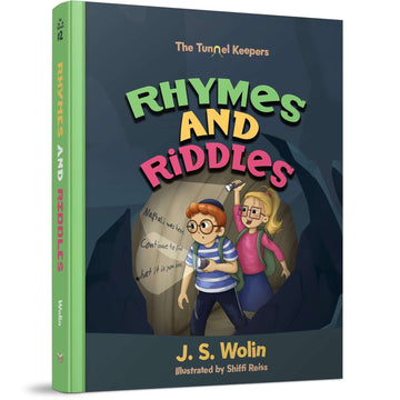 Rhymes and Riddles front cover — J. S. Wolin, hardcover, published by Menucha Publishers