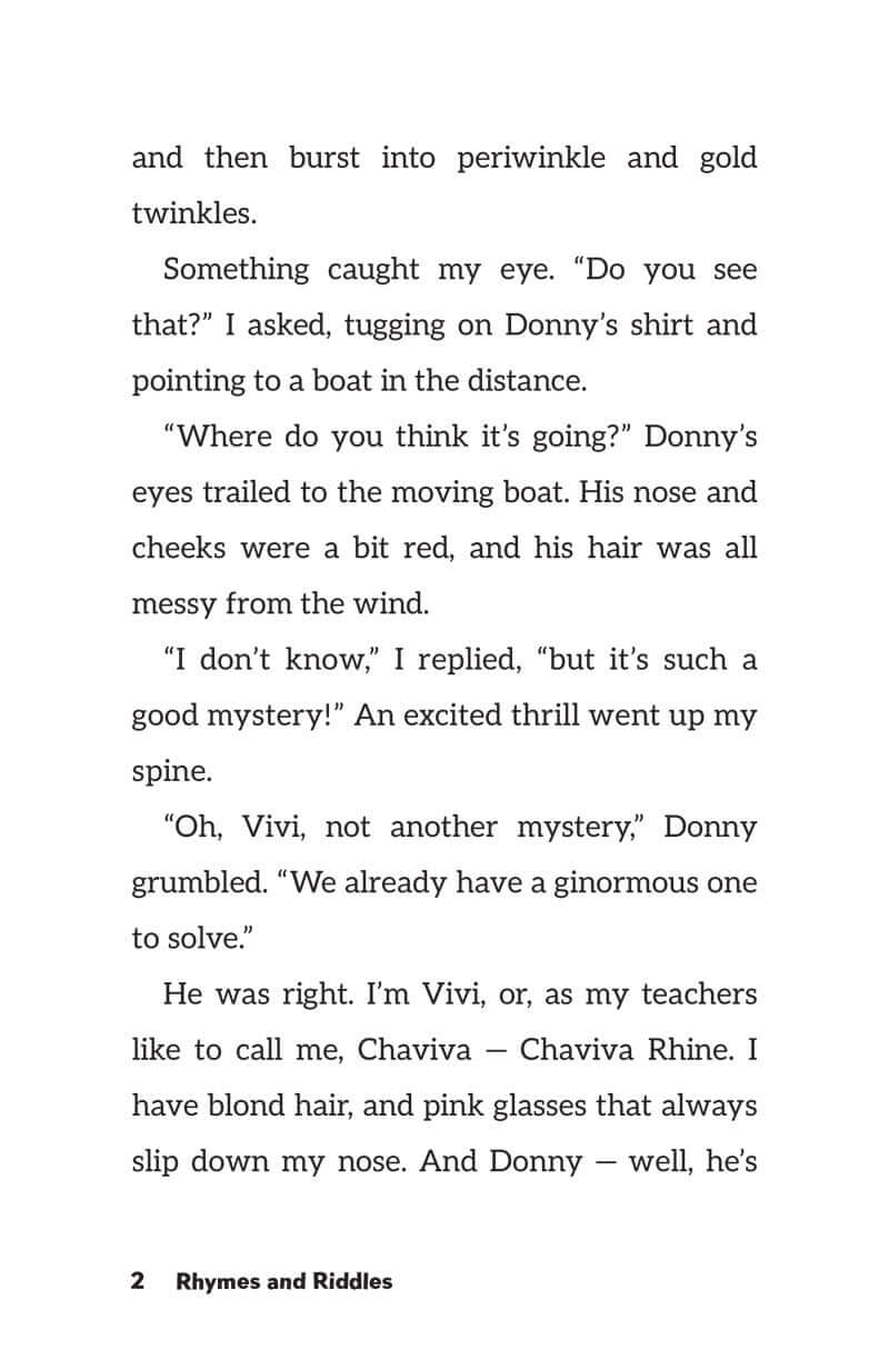 Rhymes and Riddles