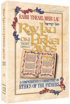 Rav Lau on Pirkei Avos - Volume 3 — by Rabbi Yisrael Meir Lau | Judaica Square Lakewood