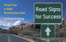 Road Signs for Success by Chaya Ginzburg, a 103-page paperback of counsel on family life