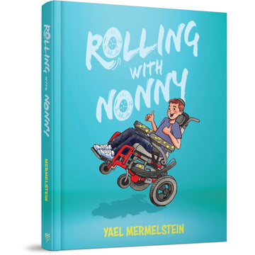 Rolling with Nonny front cover — Yael Mermelstein, hardcover, published by Menucha Publishers