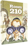 Room 210 by N. Braun, a 124-page hardcover mystery for young readers, front cover shown