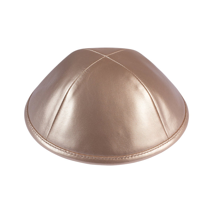 Metallic Leather Kippah / Yarmulke – Multiple Colors