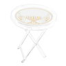 Round Acrylic Folding Menorah Table — Style 103