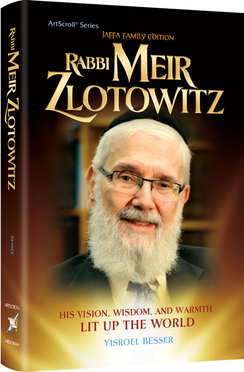 Rabbi Meir Zlotowitz — by Yisroel Besser | Judaica Square Lakewood