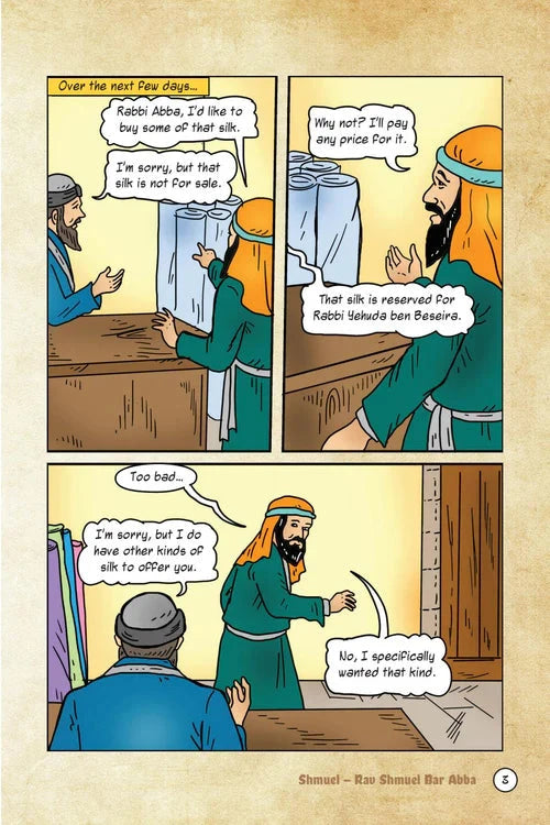 The Amoraim Series: Rav Shmuel Bar Abba [Shmuel] - Comics