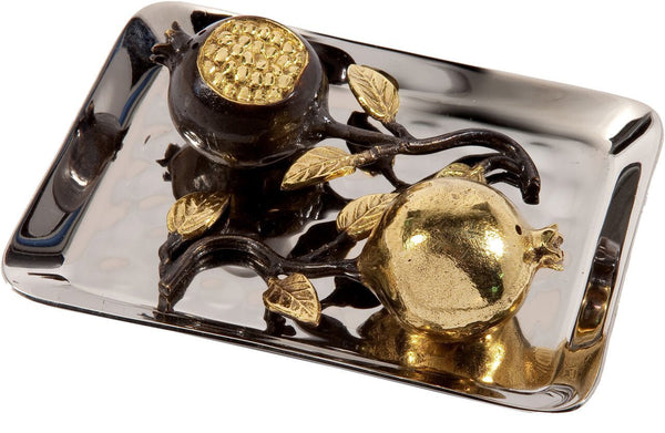 Emanuel Salt & Pepper with Copper Pomegranate Branch (EM-SAE1)