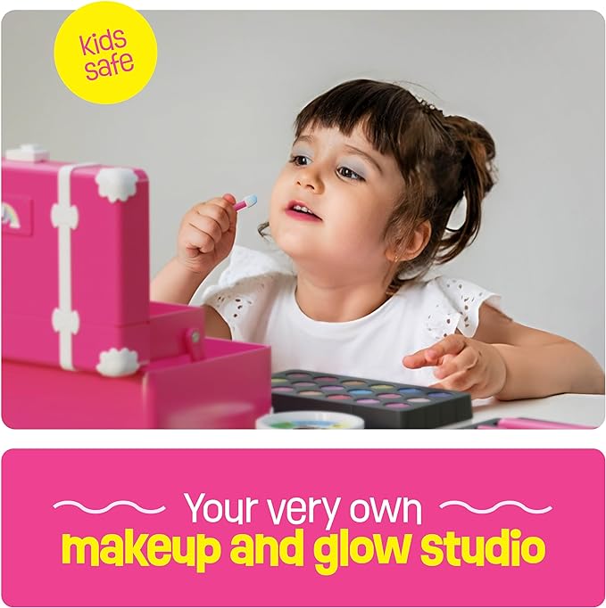 StarkGlitz Kids Makeup Kit for Girls - 43-Piece Washable Play Set — product view, view 6 | Judaica Square Lakewood