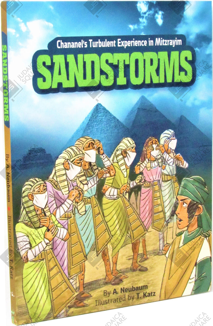 Sandstorms — English book front cover