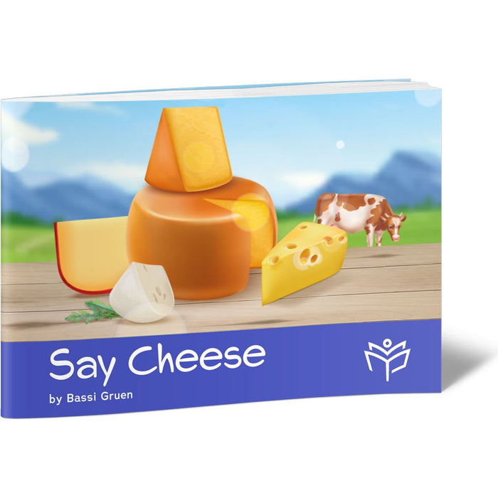 Say Cheese — Bassi Gruen softcover | Judaica Square Lakewood