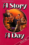 Volume three of A Story a Day covers Shevat and Adar across 222 hardcover pages written for children
