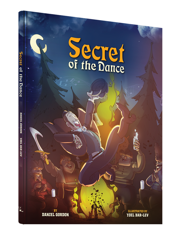 Secret of the Dance English comic book front cover