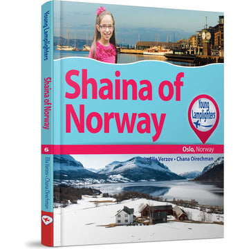 Shaina of Norway front cover — Chana Oirechman, hardcover, published by Menucha Publishers