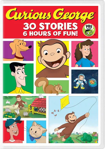 Curious George - 30-Story Collection (DVD) — Jewish music DVD | Judaica Square Lakewood