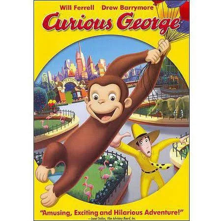 Curious George - 2006 (DVD) — Jewish music DVD | Judaica Square Lakewood