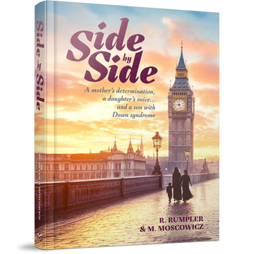 Side by Side front cover — M. Moscowicz, hardcover, published by Menucha Publishers