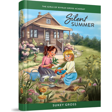 Silent Summer front cover — Sukey Gross, hardcover, published by Menucha Publishers