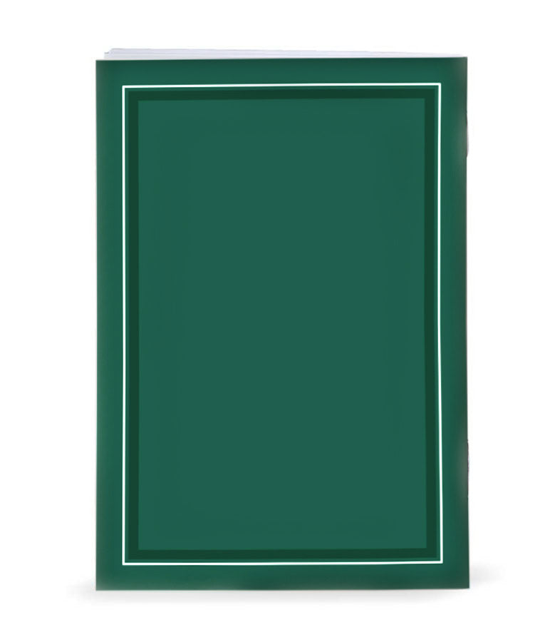 Simchonim custom imprint Mincha Maariv in dark green