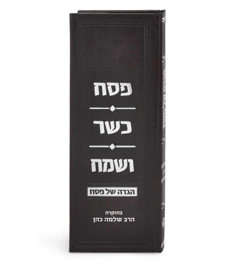 Simchonim Argaman model Haggadah, alternate view