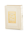 Simchonim Chagim style leather siddur in cream