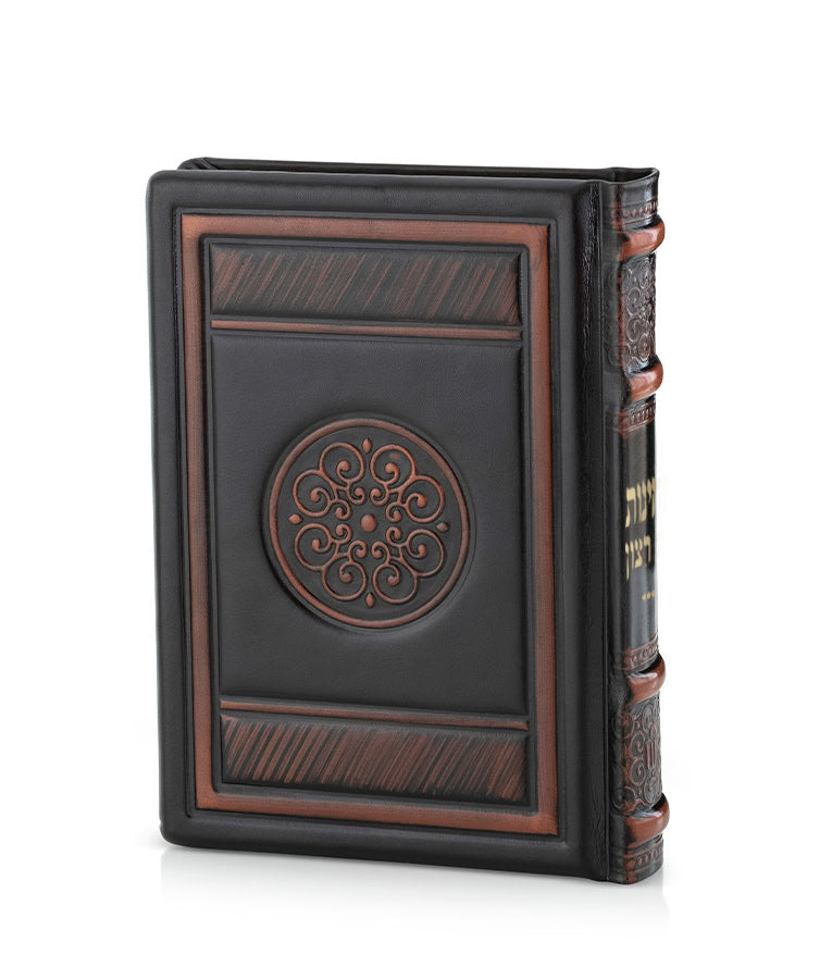 Simchonim Round style leather techinos in brown