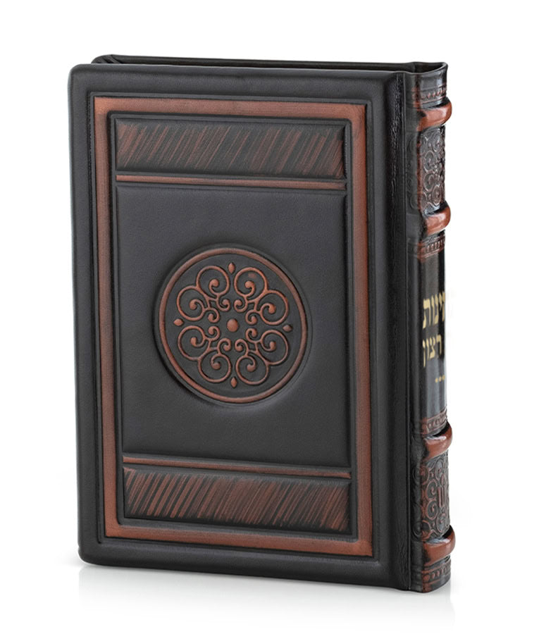 Simchonim Round style leather techinos in brown