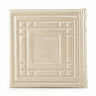 Simchonim Majestic style leather Haggadah in cream