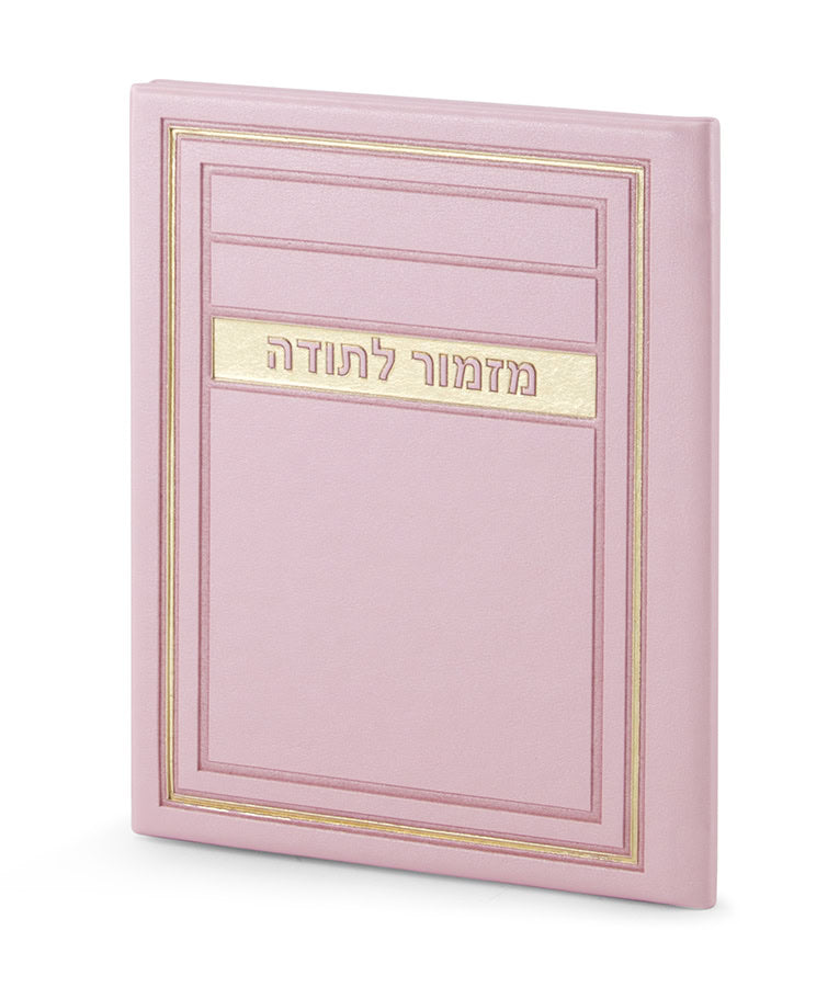 Simchonim Frame model Mizmor LeSodah card in light pink