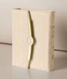Simchonim Pearl style siddur with magnetic closure in cream