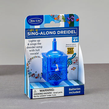 Rite Lite Singing Dreidel, Lights Up and Sings The Dreidel Song!