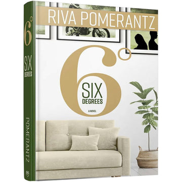 Six Degrees front cover — Riva Pomerantz, hardcover, published by Menucha Publishers