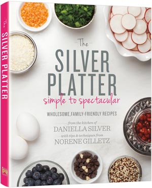 The Silver Platter, Daniella Silver and Norene Gilletz's 336-page kosher cookbook in hardcover
