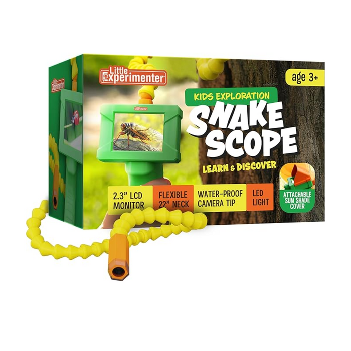 Little Experimenter Borescope Snake Camera for Kids - STEM Toy — product view | Judaica Square Lakewood
