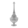 Spice Box, Silver Plated Tower Design, 7 Inch, front view