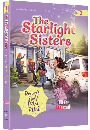 Cover of Penny's Story: True Blue, volume two of Libby Lazewnik's Starlight Sisters, 280 pages