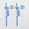 Rite Lite Set of 4 Stand With Israel Fun Straws
